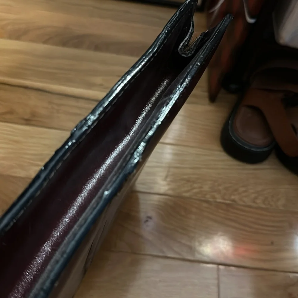Vintage heritage leather briefcase